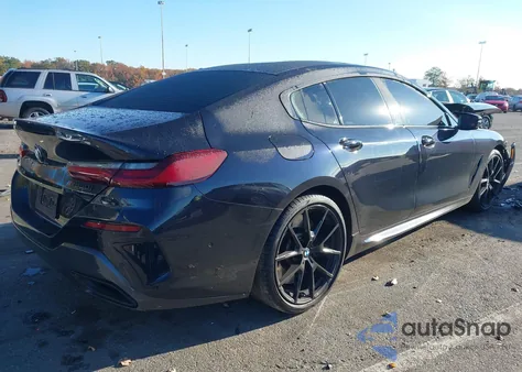 2022 BMW M850I Gtan Coupe xDrive z USA, uszkodzony, nr VIN WBAGV8C02NCJ62659